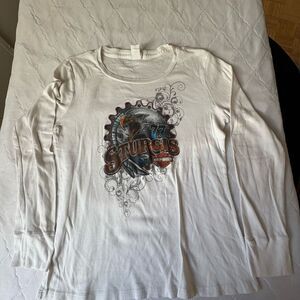 Harley-Davidson Cream Graphic Tee